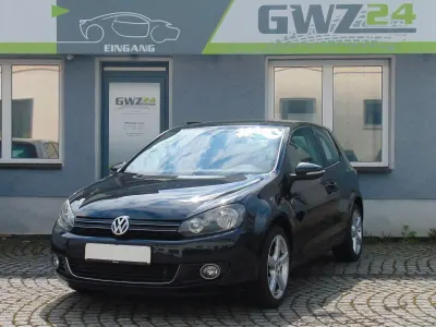 Gebraucht VW Golf VI Highline 122 PS (89 kW) 2009 Schwarz Kleinwagen