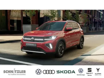 Nowe VW T-Cross R-line 116 KM (85 kW) 2026 Czerwony SUV