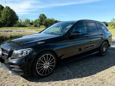 Gebraucht Mercedes C300 AMG line 245 PS (180 kW) 2019 Schwarz Kombi