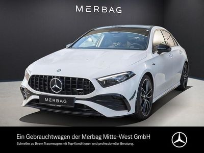 Unilack polarweiß Gebraucht 2023 Mercedes A35 AMG AMG Limousine | 45.500 € (Etwas zu teuer)