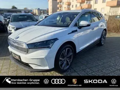 Brugt Skoda Enyaq iV 194 kW (265 HK) 2023 Hvid SUV