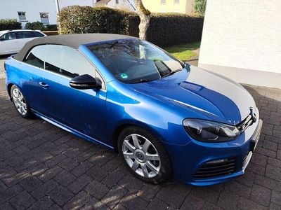 Gebraucht VW Golf Cabriolet R 265 PS (194 kW) 2014 Blau Cabrio