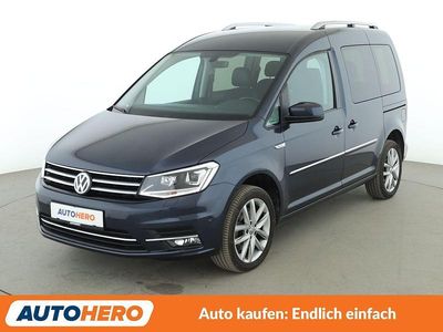 Gebraucht VW Caddy Highline 150 PS (110 kW) 2017 Blau Van / Kleinbus