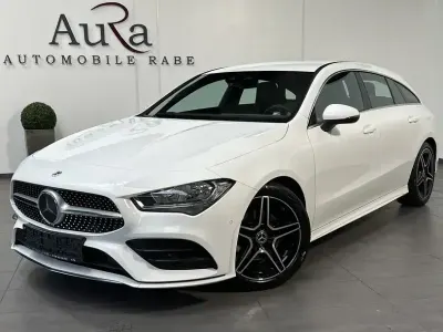 Gebraucht Mercedes CLA200 Shooting Brake AMG line 150 PS (110 kW) 2021 Weiß Kombi