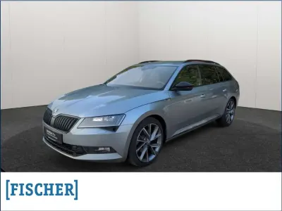 Gebraucht Skoda Superb SportLine 190 PS (139 kW) 2018 Grau Kombi