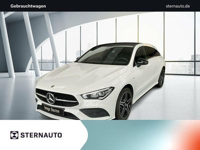 Gebraucht Mercedes CLA250e Shooting Brake AMG 218 PS (160 kW) 2021 Unilack polarweiß Kombi