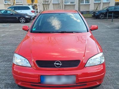 Gebraucht Opel Astra Eco 105 PS (77 kW) 2002 Rot Limousine