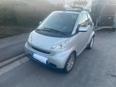 Gebraucht Smart ForTwo Cabrio Passion 70 PS (51 kW) 2010 Silber Cabrio