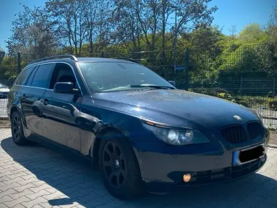 Brugt BMW 525 220 HK (161 kW) 2006 Blå Stationcar