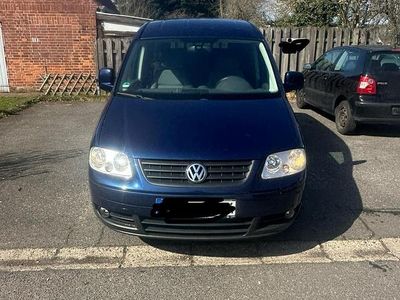 Gebraucht VW Caddy Maxi 105 PS (77 kW) 2010 Blau Van / Kleinbus