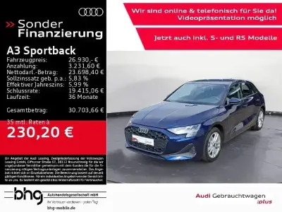Gebraucht Audi A3 Ambiente 116 PS (85 kW) 2025 Blau Limousine