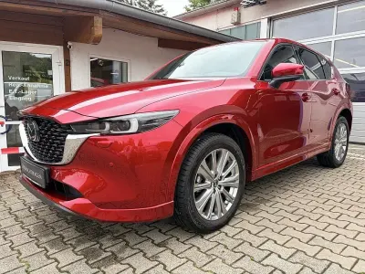 Gebraucht Mazda CX-5 194 PS (142 kW) 2022 Soul red crystal SUV
