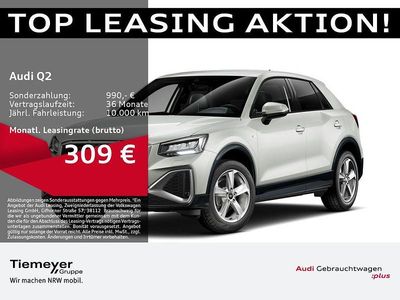 Gebraucht Audi Q2 S-Line 150 PS (110 kW) 2024 Silber SUV