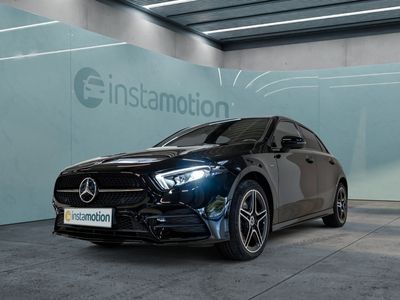 gebraucht Mercedes A250 Mercedes-Benz A 250, 18.064 km, 160 PS, EZ 03.2021, Hybrid (Benzin/Elektro)