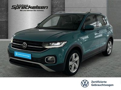 Grün Gebraucht 2021 VW T-Cross Style SUV | 19.890 € (Guter Preis)