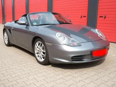 Gebraucht Porsche 986 Boxster 228 PS (167 kW) 2004 Silber Cabrio