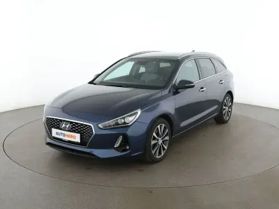 Gebraucht Hyundai i30 Premium 140 PS (102 kW) 2017 Blau Kombi