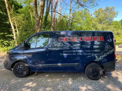 Gebraucht Ford Transit Custom 101 PS (74 kW) 2016 Blau Van