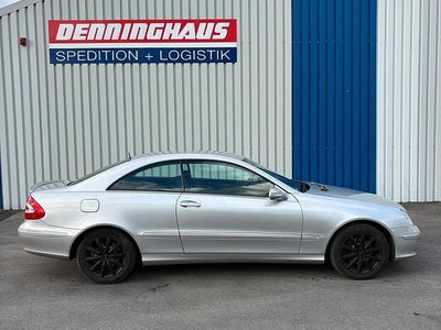 Brugt Mercedes CLK200 163 HK (119 kW) 2005 Sølv Coupe