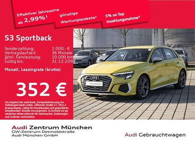 Gebraucht Audi S3 Basis 310 PS (228 kW) 2023 Pythongelb metallic Limousine