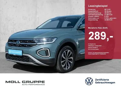 Brugt VW T-Roc Style 110 HK (80 kW) 2023 Blå SUV