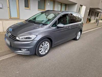 Gebraucht VW Touran Highline 150 PS (110 kW) 2016 Grau Van / Kleinbus