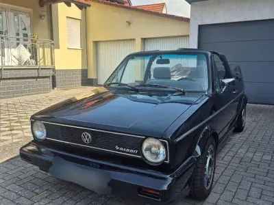 Gebraucht VW Golf Cabriolet 95 PS (69 kW) 1989 Schwarz Cabrio