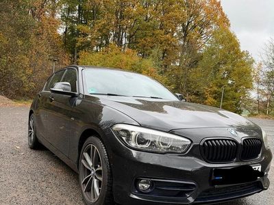 Gebraucht BMW 116 Sport Line 116 PS (85 kW) 2018 Schwarz Kleinwagen