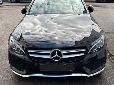 Gebraucht Mercedes C250 AMG line 211 PS (155 kW) 2015 Schwarz Limousine