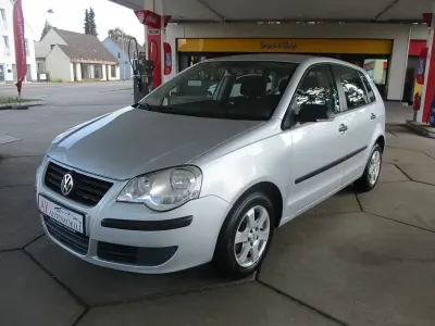 Gebraucht VW Polo Trendline 64 PS (47 kW) 2007 Silber Kleinwagen