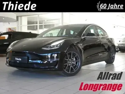 Brugt Tesla Model 3 366 kW (498 HK) 2019 Sort Sedan