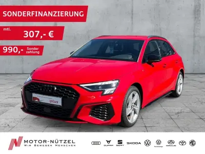 Używany Audi A3 S-Line 116 KM (85 kW) 2023 Czerwony Sedan/Limuzyna
