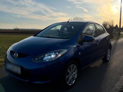 Gebraucht Mazda 2 75 PS (55 kW) 2009 Blau Kleinwagen