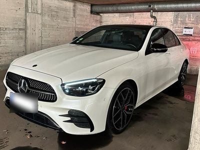 Gebraucht Mercedes E220 AMG line 194 PS (142 kW) 2021 Weiß Limousine