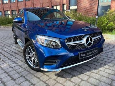 Usata Mercedes GLC220 AMG 170 CV (125 kW) 2017 Blu Coupé