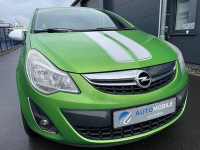 Gebraucht Opel Corsa Color Edition 87 PS (63 kW) 2011 Grün Limousine