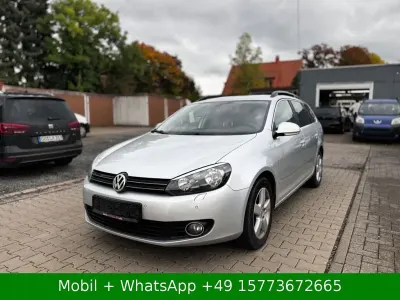 Gebraucht VW Golf VII Comfortline 105 PS (77 kW) 2013 Silber Kombi