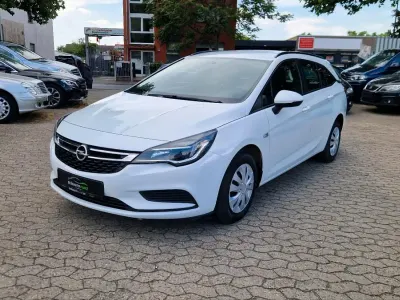 Gebraucht Opel Astra Edition 110 PS (80 kW) 2018 Weiß Kombi