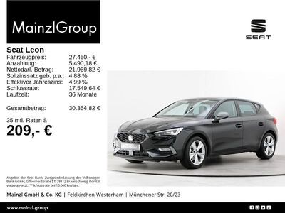 Schwarz Gebraucht 2025 Seat Leon FR Limousine | 26.490 € (Guter Preis)