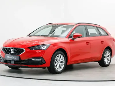 Używany Seat Leon ST Style 131 KM (96 kW) 2022 Czerwony Kombi