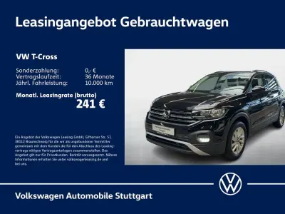 Gebraucht VW T-Cross Life 110 PS (80 kW) 2023 Deep black perleffekt SUV