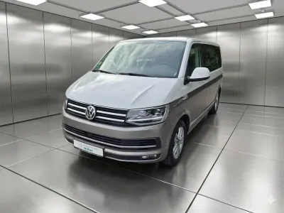 Gebraucht VW Multivan Comfortline 204 PS (150 kW) 2016 Candyweiß / mojave beige Van / Kleinbus