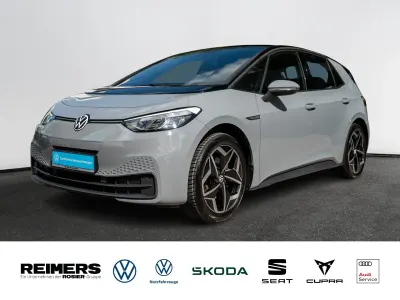 Gebraucht VW ID.3 Pure 110 kW (150 PS) 2022 Schwarz Kleinwagen