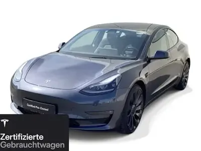 Gebraucht Tesla Model 3 Performance 377 kW (513 PS) 2021 Silber Limousine