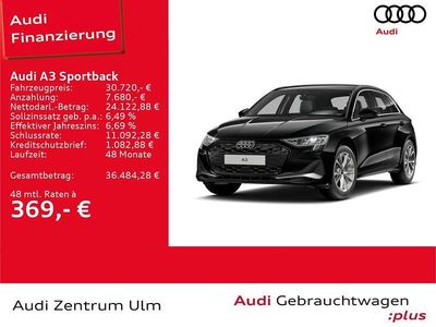 Second-hand Audi A3 Advanced Plus 150 CP (110 kW) 2025 Negru Berlinǎ