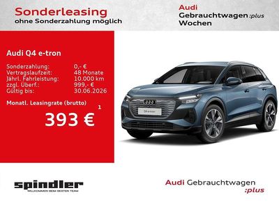 Second-hand Audi Q4 e-tron Ambiente 150 kW (204 CP) 2025 Albastru SUV