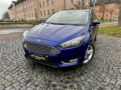 Gebraucht Ford Focus Titanium 125 PS (91 kW) 2018 Indicblau metallic Kombi