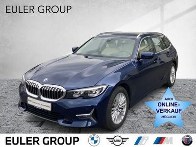 gebraucht BMW 320 d xDrive Touring Allrad HUD AHK-klappbar AHK Navi Leder digitales Cockpit LED El. Heckklappe 3-Zonen-Klimaautom.