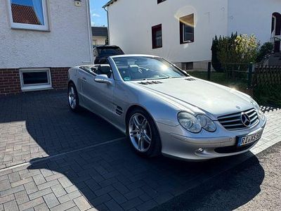 Usata Mercedes SL500 306 CV (225 kW) 2002 Argento Cabrio