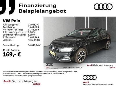 Schwarz Gebraucht 2018 VW Polo Highline Kleinwagen | 12.998 € (Fairer Preis)